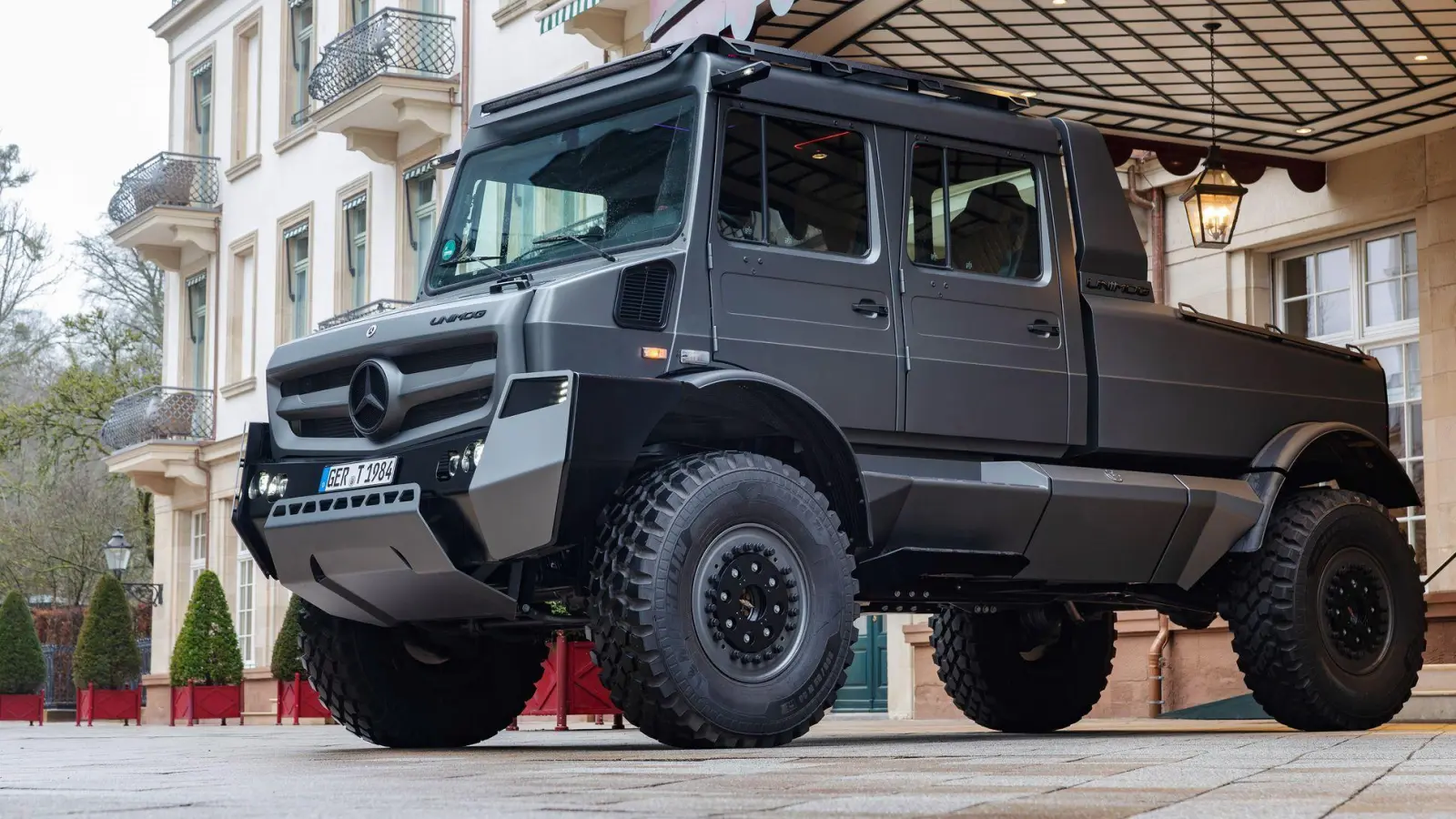 Daimler Truck hat eine Luxusversion des Unimog mit exklusivem Design und gesteigerter Performance vorgestellt. (Foto: Henrik Morlock/Daimler Truck AG/dpa-tmn)