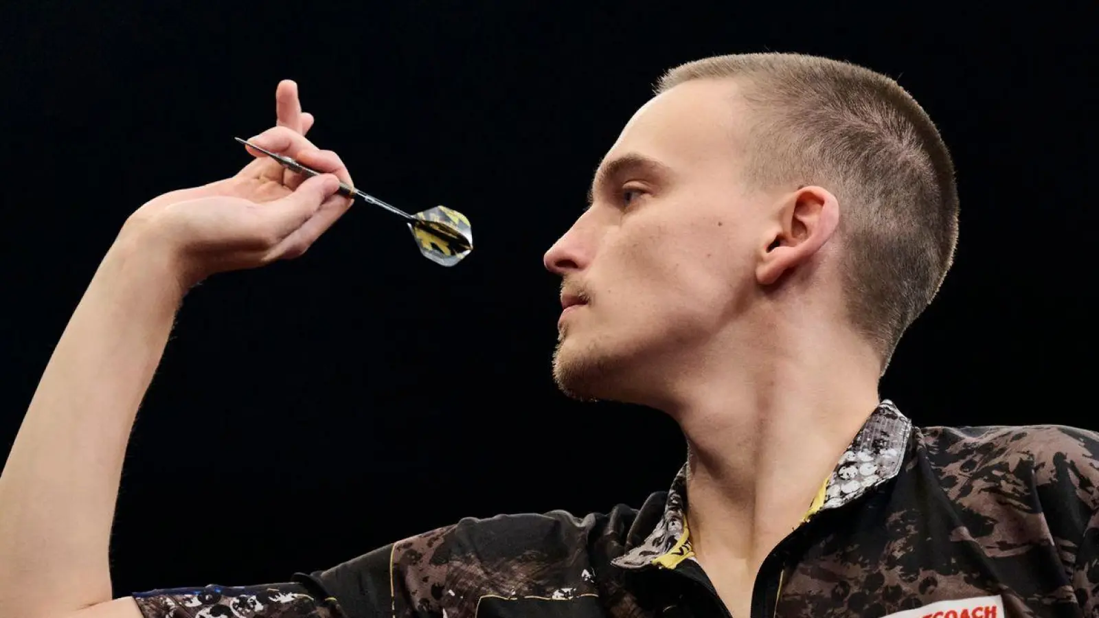 Ricardo Pietreczko ist bei der Darts-WM ausgeschieden. (Foto: Bernd Thissen/dpa)