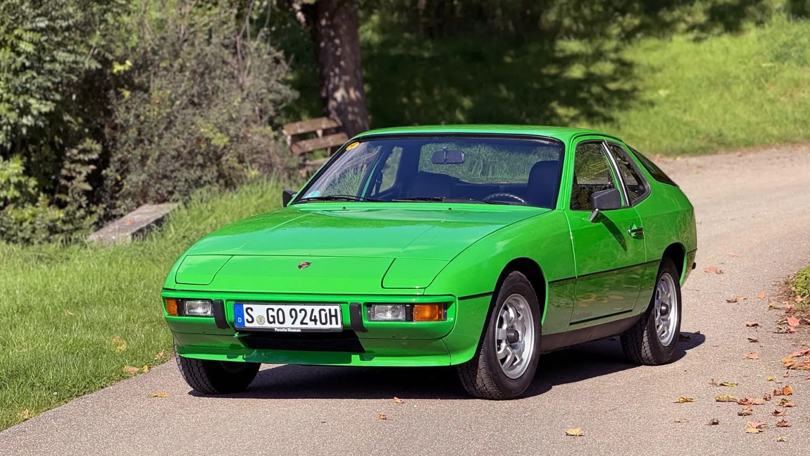 So knallig, dass es fast wehtut: Dieses Grün zeugt ganz eindeutig vom Geschmack der 1970er-Jahre. (Foto: Thomas Geiger/dpa-tmn)