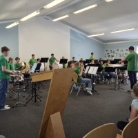 Erfolgreiches Konzert: Mit einem Preis für den Verein wurde das Engagement der jüngsten Mitglieder des Spielmannszuges gewürdigt.  (Foto: Spielmannszug/Nicole Schaffner)