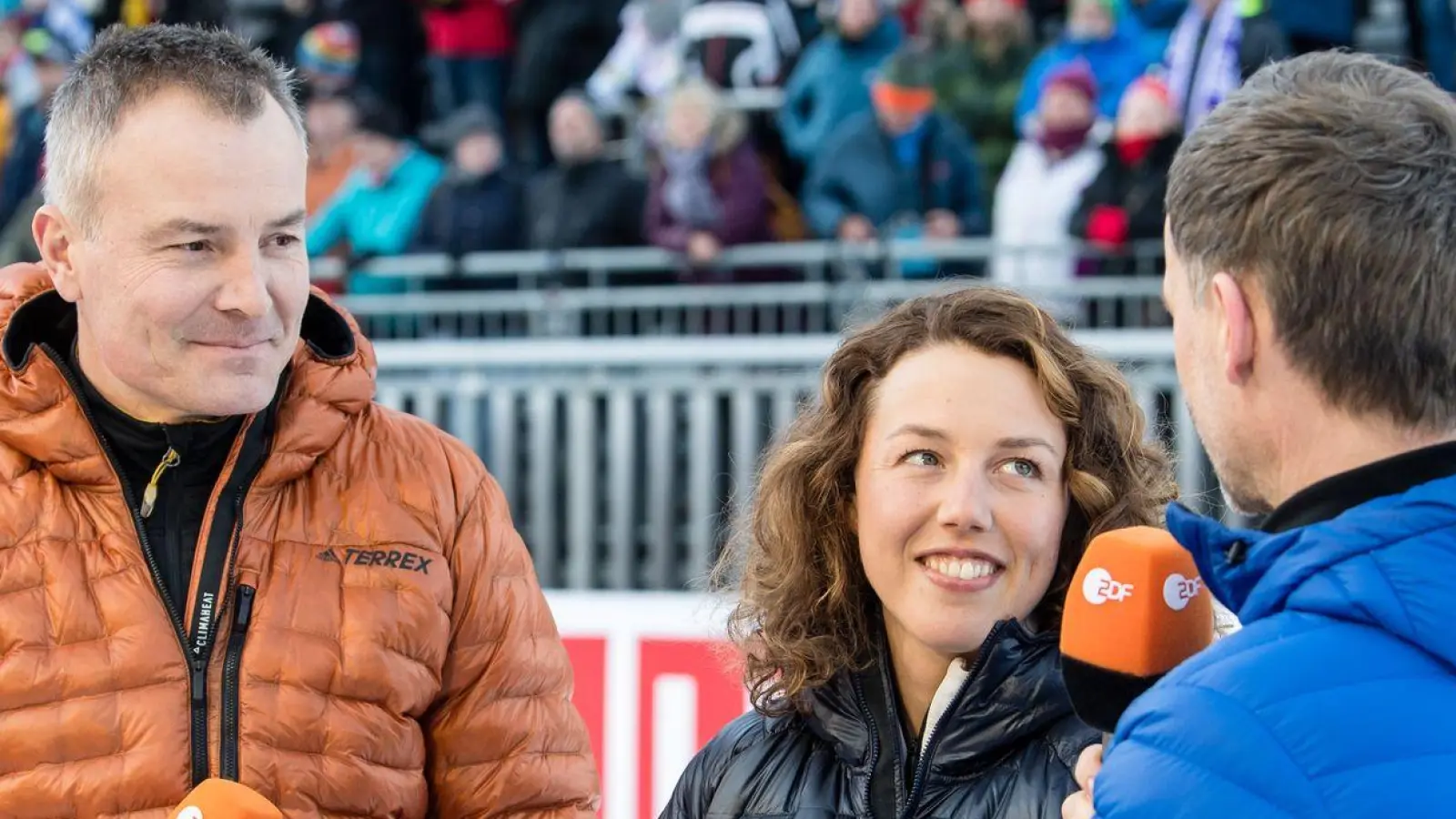 Laura Dahlmeier, die Ende Juli beim Bergsteigen tödlich verunglückte, war auch als ZDF-Expertin beliebt. (Archivfoto) (Foto: Matthias Balk/dpa)