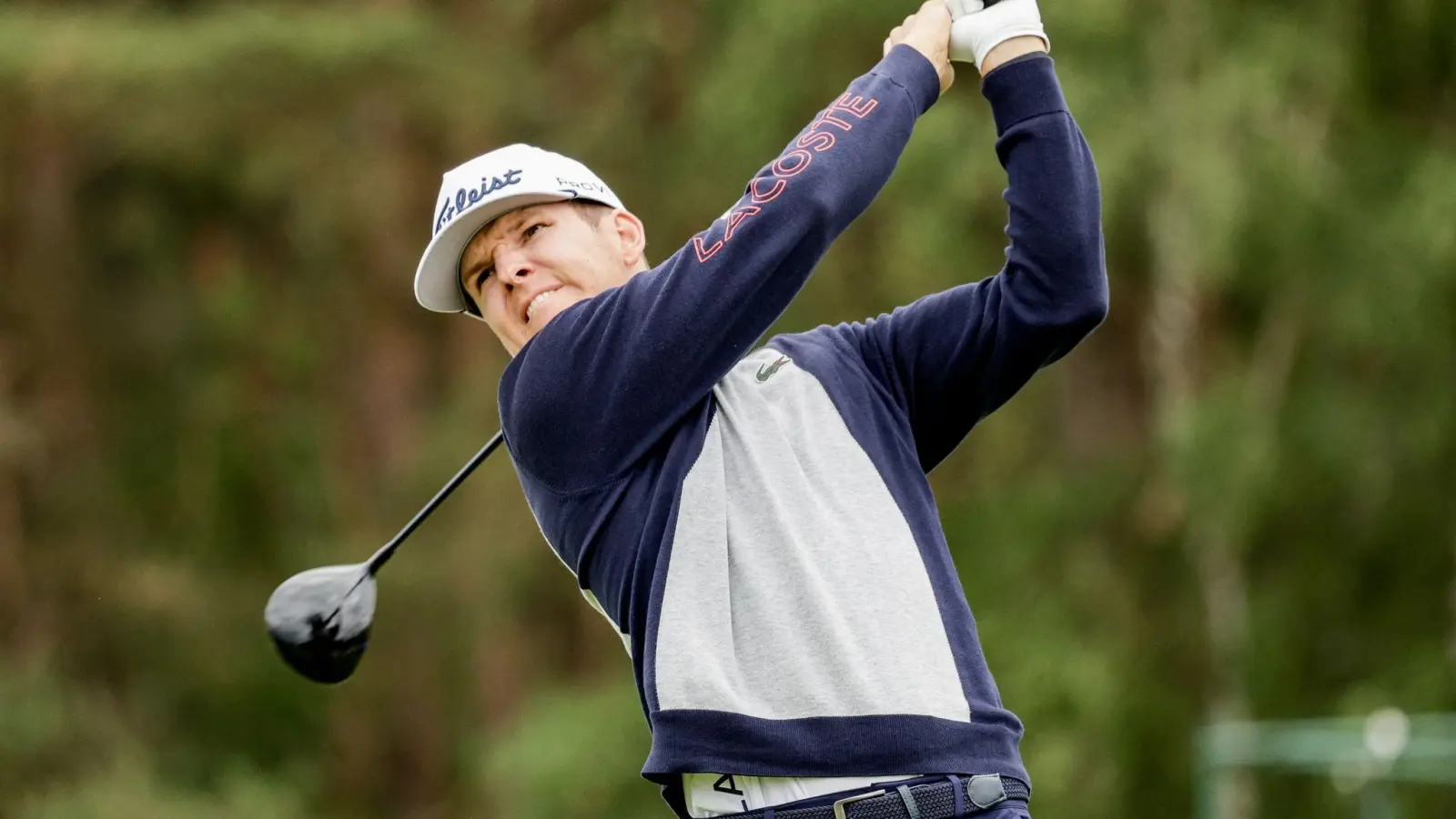 Hat bei der PGA Championship den Cut überstanden: Yannik Paul in Aktion. (Foto: Axel Heimken/dpa)