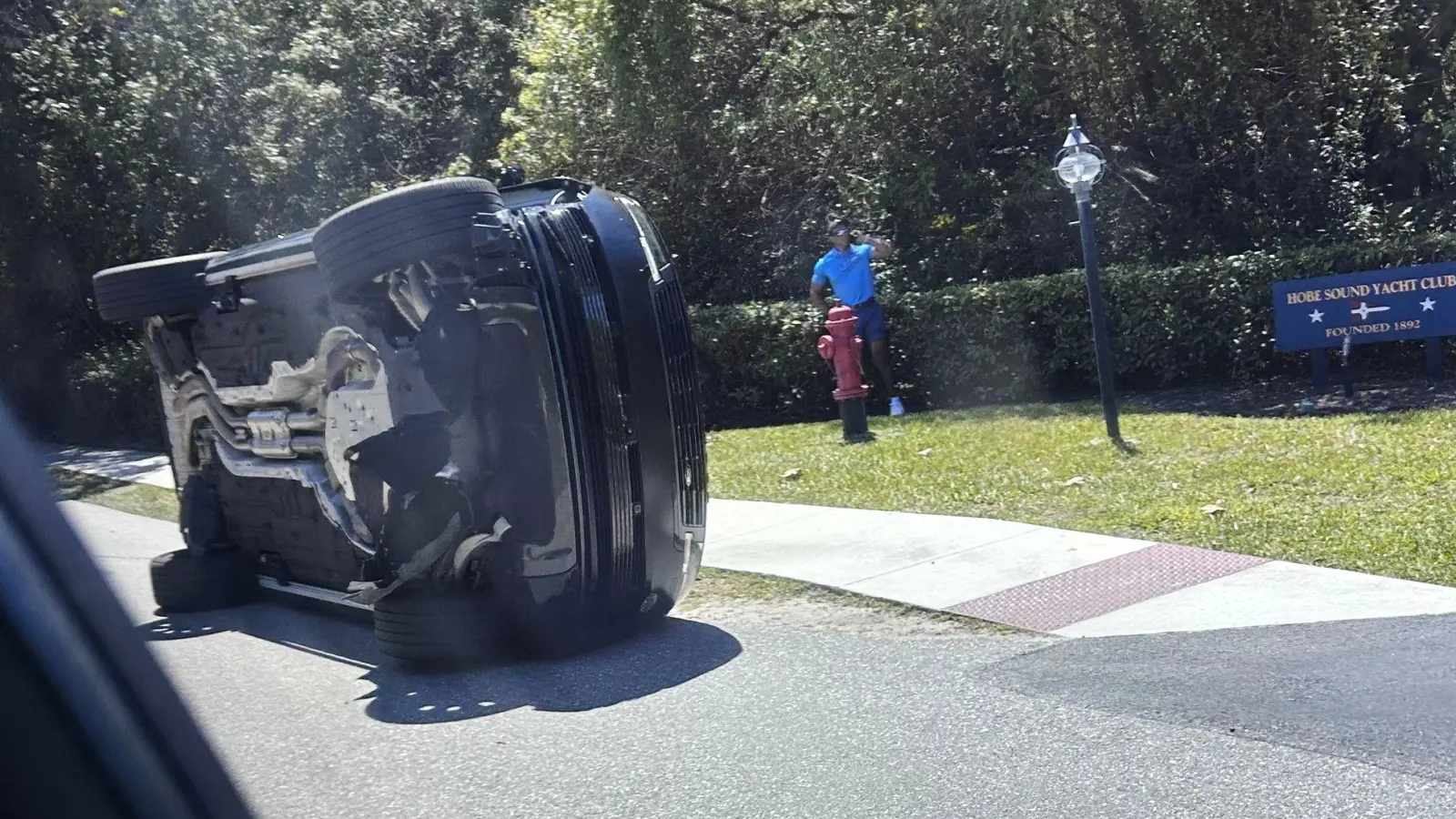 Tiger Woods wurde in Jupiter Island in einen Autounfall verwickelt. (Foto: Jason Oteri/AP/dpa)