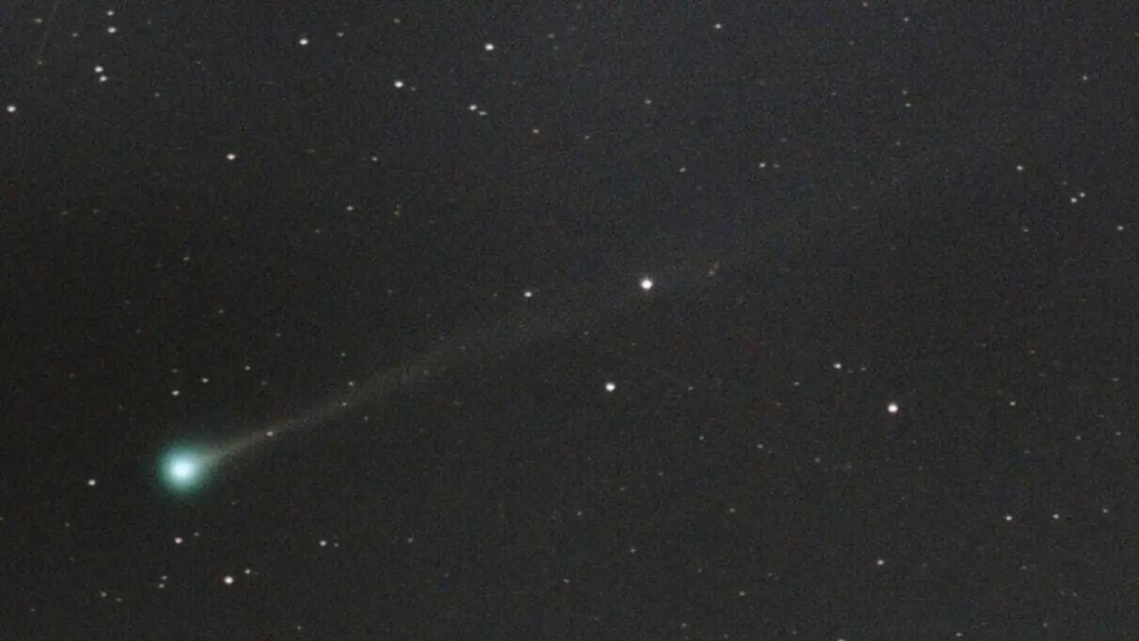 Dieser Komet mit dem Namen „C/2025 R3 (PANSTARRS)“ soll sich deutschlandweit in den frühen Morgenstunden bei klarer Sicht beobachten lassen. (Foto: Uwe Pilz/Vereinigung der Sternfreunde/dpa)