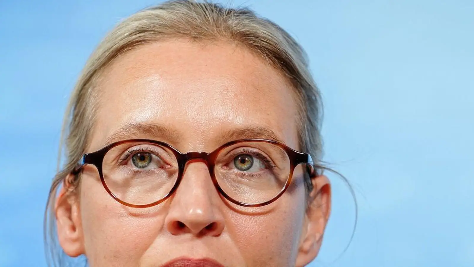 AfD-Chefin Alice Weidel nach der Europawahl. (Foto: Kay Nietfeld/dpa)