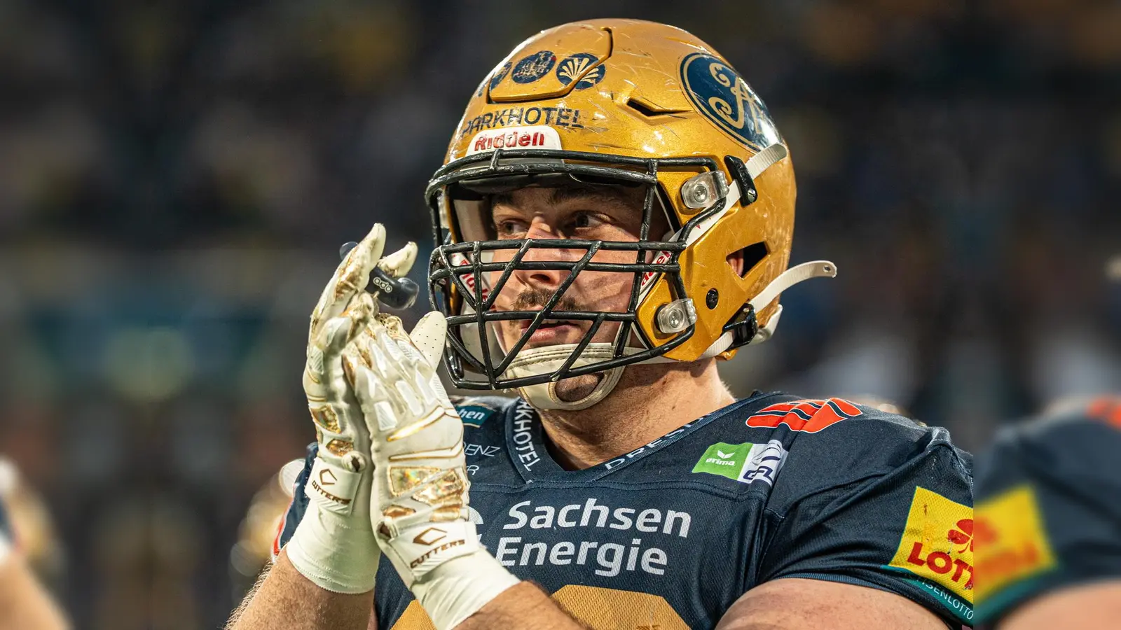 Jannik Stanke stand mit den Dresden Monarchs zum dritten Mal im GFL Bowl.  (Foto: Julien-Marius Krüger)