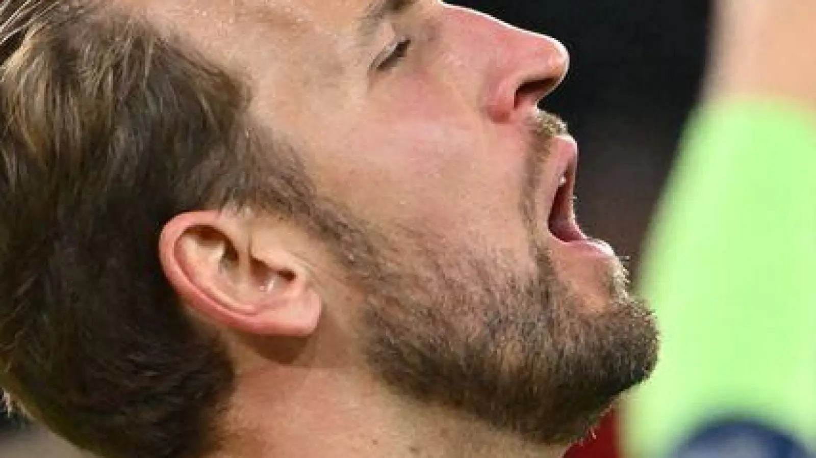 Die Bayern um Torjäger Harry Kane spielen in der Champions League erneut nur unentschieden. (Foto: Peter Kneffel/dpa)