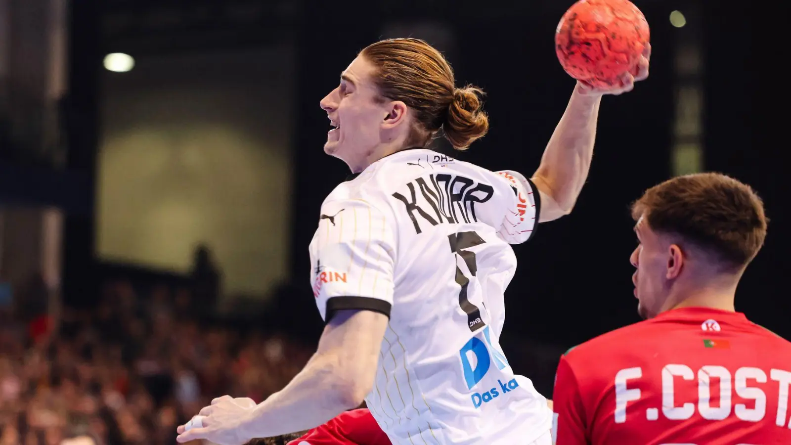 Auf die deutschen Handballer wartet im WM-Viertelfinale gegen Portugal eine schwere Aufgabe. (Foto: Frank Molter/dpa)