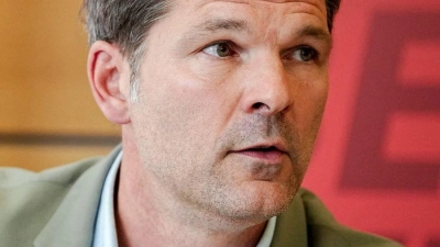 Der SPD-Berliner Spitzenkandidat Steffen Krach betont, im Kontext mit einem Vergabeverfahren in der Region Hannover keine Spende angenommen zu haben.  (Foto: Kay Nietfeld/dpa)