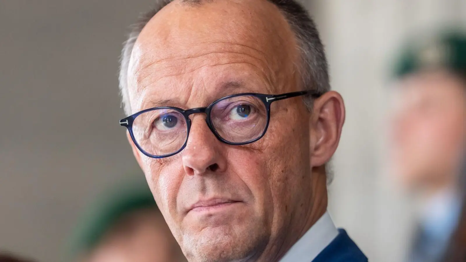 Bundeskanzler Friedrich Merz (CDU) erwartet große Fortschritte durch den Koalitionsausschuss.  (Foto: Michael Kappeler/dpa POOL/dpa)