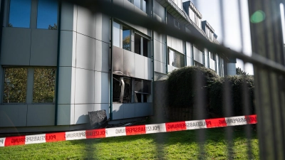 Auf die geplante Flüchtlingsunterkunft in Bautzen wurde ein Brandanschlag verübt. (Foto: Paul Glaser/dpa)