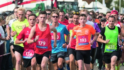 Der 40. Muswiesenlauf startet am Samstag um 14.10 Uhr.  (Foto: Gemeinde Rot am See)
