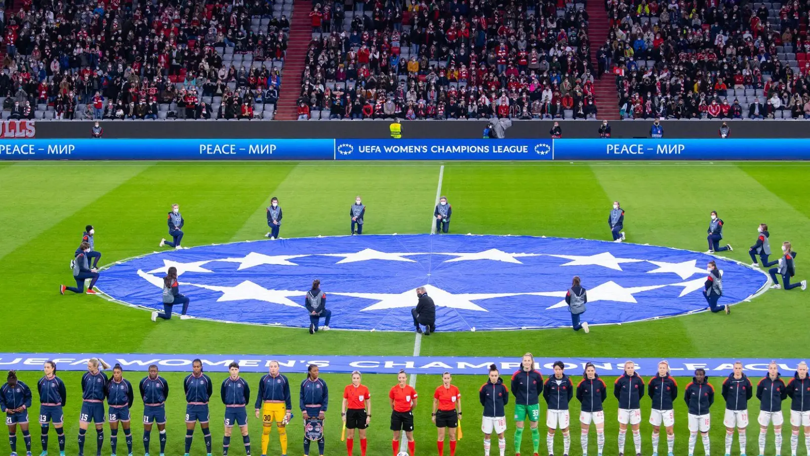 Der Termin für das Königsklassen-Spiel in der Allianz Arena steht. (Archivbild) (Foto: Sven Hoppe/dpa)