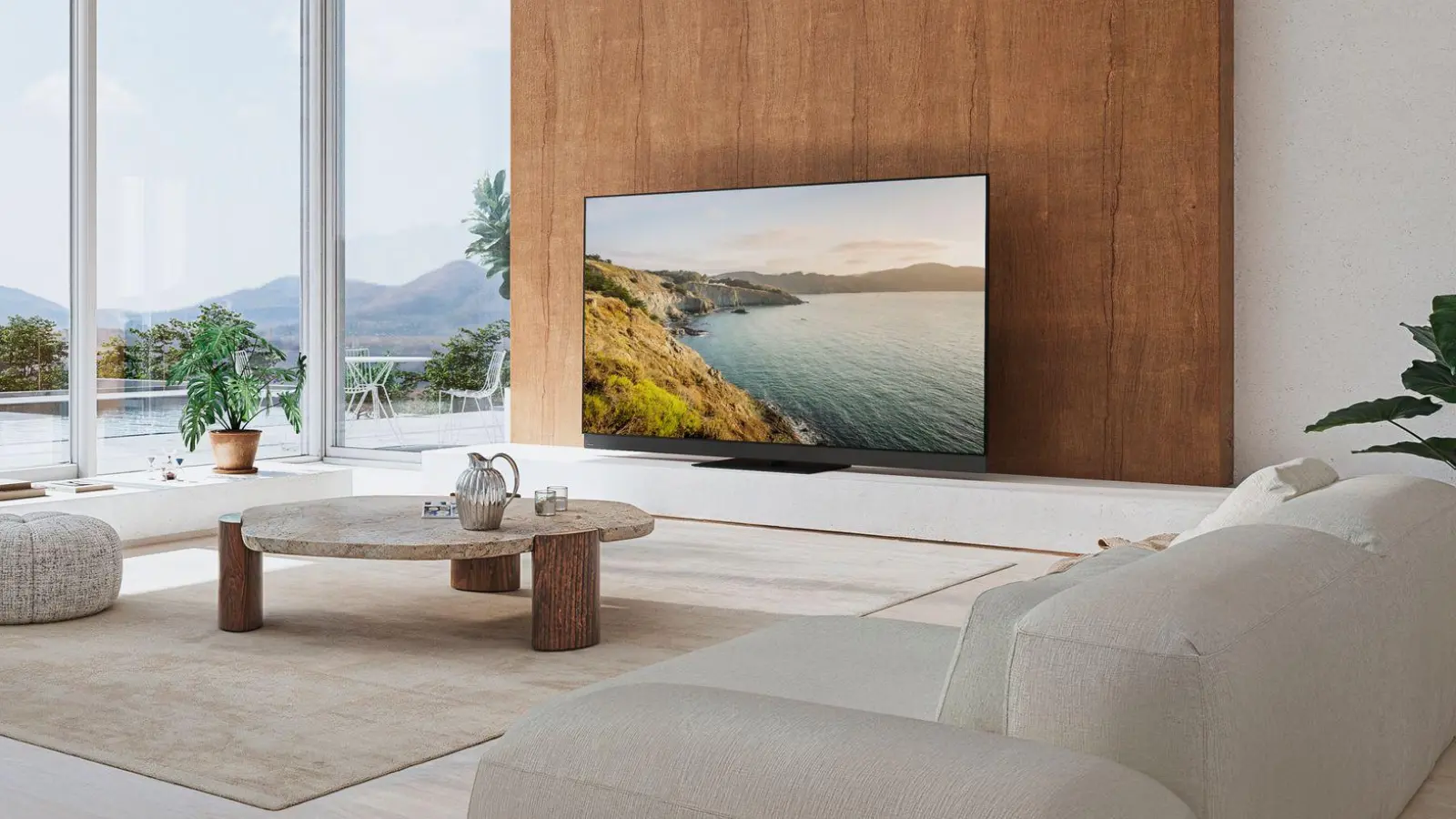 Panasonic hat auf der CES 2025 den OLED-TV Z95B vorgestellt, der dank einer neuartigen, vierlagigen OLED-Technik 40 Prozent heller leuchten soll. (Foto: Panasonic/dpa-tmn)