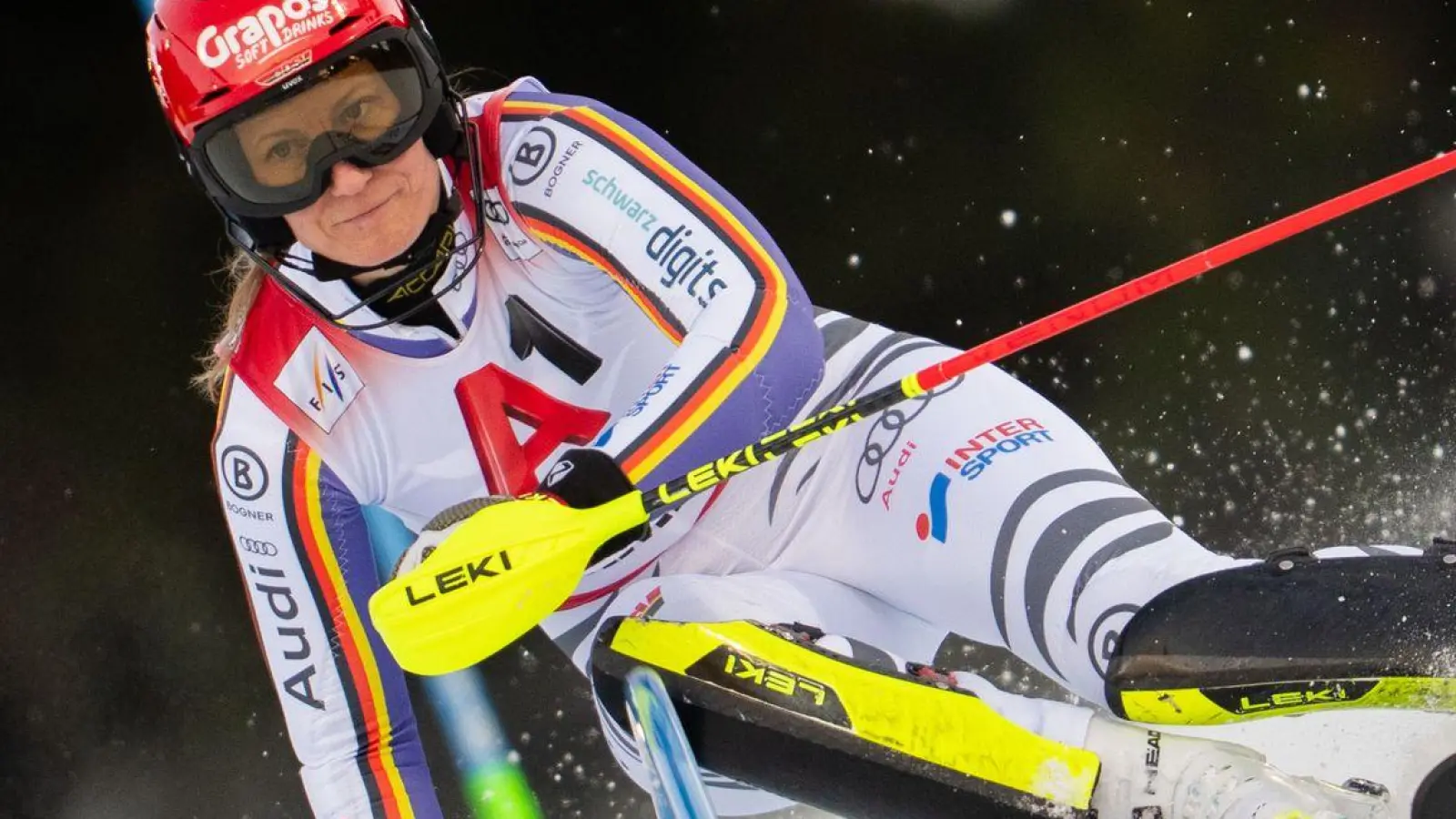 Für die deutschen Slalom-Asse um Lena Dürr endete das Jahr mit einer Enttäuschung. (Foto: Georg Hochmuth/APA/dpa)