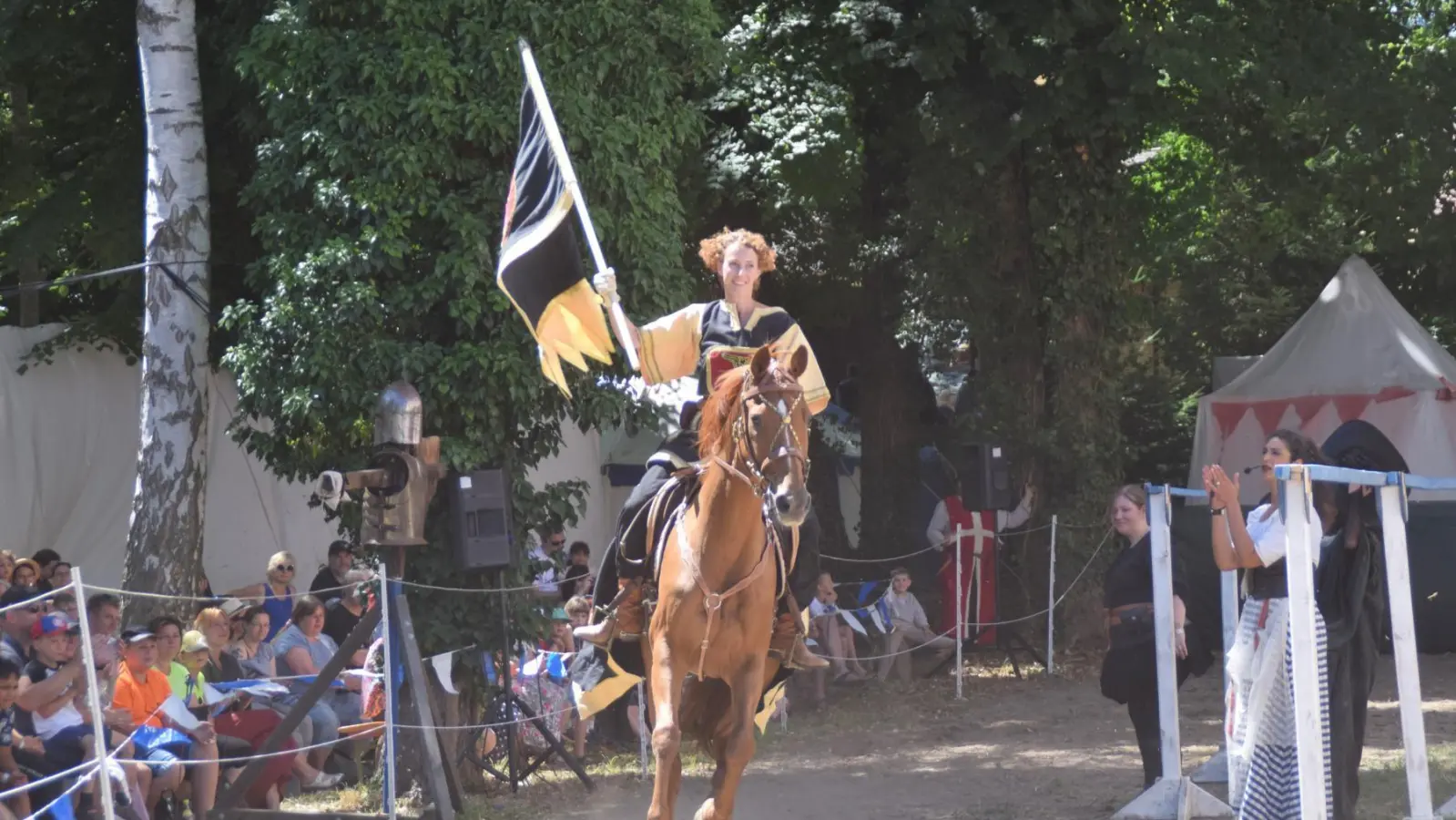 Die Rittertage in Uffenheim werden auch in diesem Jahr wieder Zuschauer aus dem ganzen Landkreis anlocken. (Foto: Gerhard Krämer)