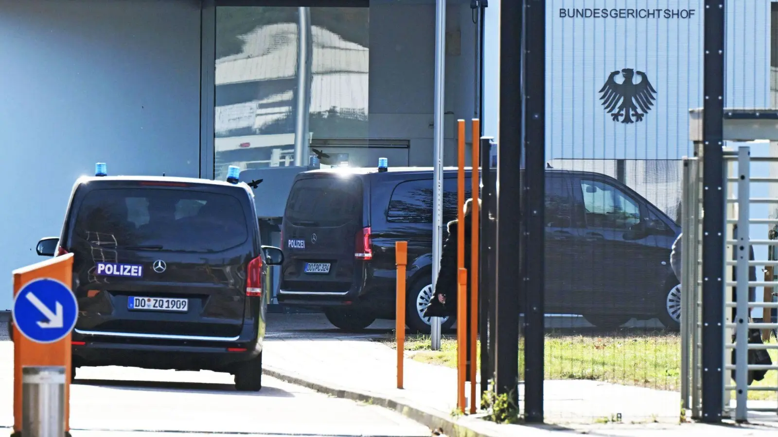 Die Bundesanwaltschaft lies den Mann nach Karlsruhe bringen. (Archivbild) (Foto: Uli Deck/dpa)