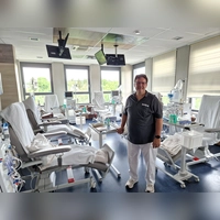 Stefan Wöhl vom Nieren &amp; Diabetes Zentrum in Ansbach betrachtet die Dialyse als echte Alternative zur Organspende. (Foto: Andrea Walke)
