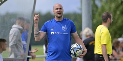 Auf dem Weg nach oben in den Verbandspokal? Fortuna-Trainer Steffen Engelhardt hat Erfahrung in der Sache. (Foto: Martin Rügner)