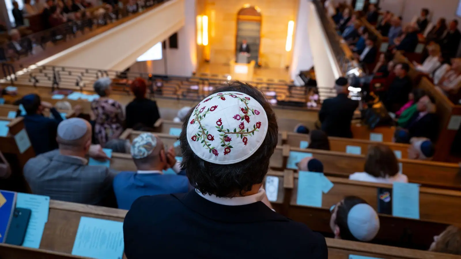 Die Synagoge Reichenbachstraße in München ist nach Originalplänen von 1931 umfassend saniert worden. (Foto: Sven Hoppe/dpa)