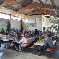 Der Maschinenring und die Firma MANZ laden am 29. und 30. August 2026 zur beliebten Veranstaltung „Sichelhenke und Erntefest”.  (Foto: Maschinenring)