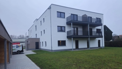 Das Ärztezentrum an der Uffenheimer Wiesenstraße ist fertig. Am 7. Januar wird die Praxis in den neuen Räumen öffnen. (Foto: Stadt Uffenheim/Sandra Uhl)