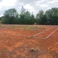 Aus vielen wenig genutzten Tennisplätzen entstehen derzeit Padel-Courts. (Symbolbild: Constantin Prosch)