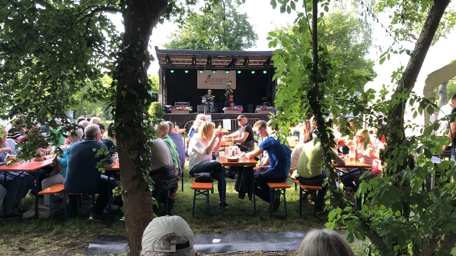 Hinter der Schaitbergerstraße verbirgt sich ein idyllisches Kleinod, das zum Altstadtfest vom Kulturgärtla betrieben wird. (Foto: Florian Pöhlmann)