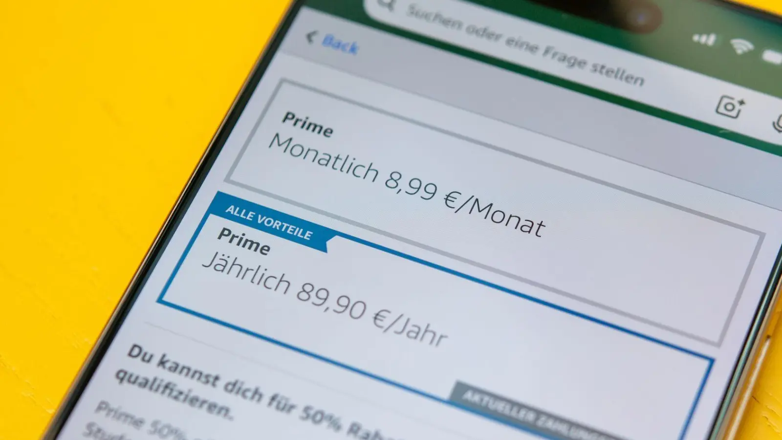 Amazon erhöhte 2022 die Prime-Abo-Preise ohne Zustimmung der Kunden. Wie kann man das Geld zurückfordern? (Foto: Nico Tapia/dpa-tmn)