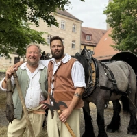 Für die beiden Gruppenchefs Thomas Wenk (links) und Florian Eisenbart ist die Kinderzeche die schönste Zeit im Jahr. (Foto: Ben Eisenbart)