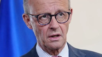 Bundeskanzler Merz sieht das Verhältnis zu US-Präsident Trump weiter als gut an.  (Foto: Kay Nietfeld/dpa)