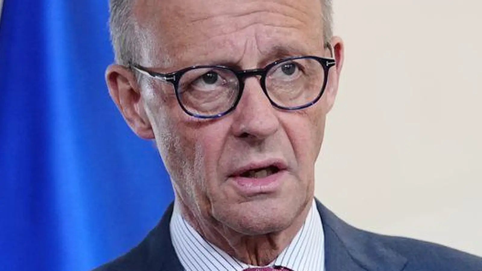 Bundeskanzler Merz sieht das Verhältnis zu US-Präsident Trump weiter als gut an.  (Foto: Kay Nietfeld/dpa)