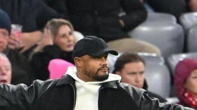 Vincent Kompany war am Mittwoch in der Champions League noch aktiv.  (Foto: Peter Kneffel/dpa)