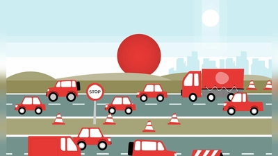 Stop-and-Go und Staus: Das sind alljährlich die Aussichten auf den Autobahnen über Ostern - welche Reisetage bieten sich an? (Foto: dpa-infografik GmbH/dpa-tmn)