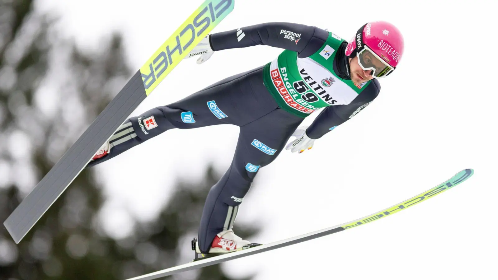 Gut in Form: Felix Hoffmann hatte bereits die Qualifikation von Engelberg gewonnen. (Foto: Philipp Schmidli/KEYSTONE/dpa)