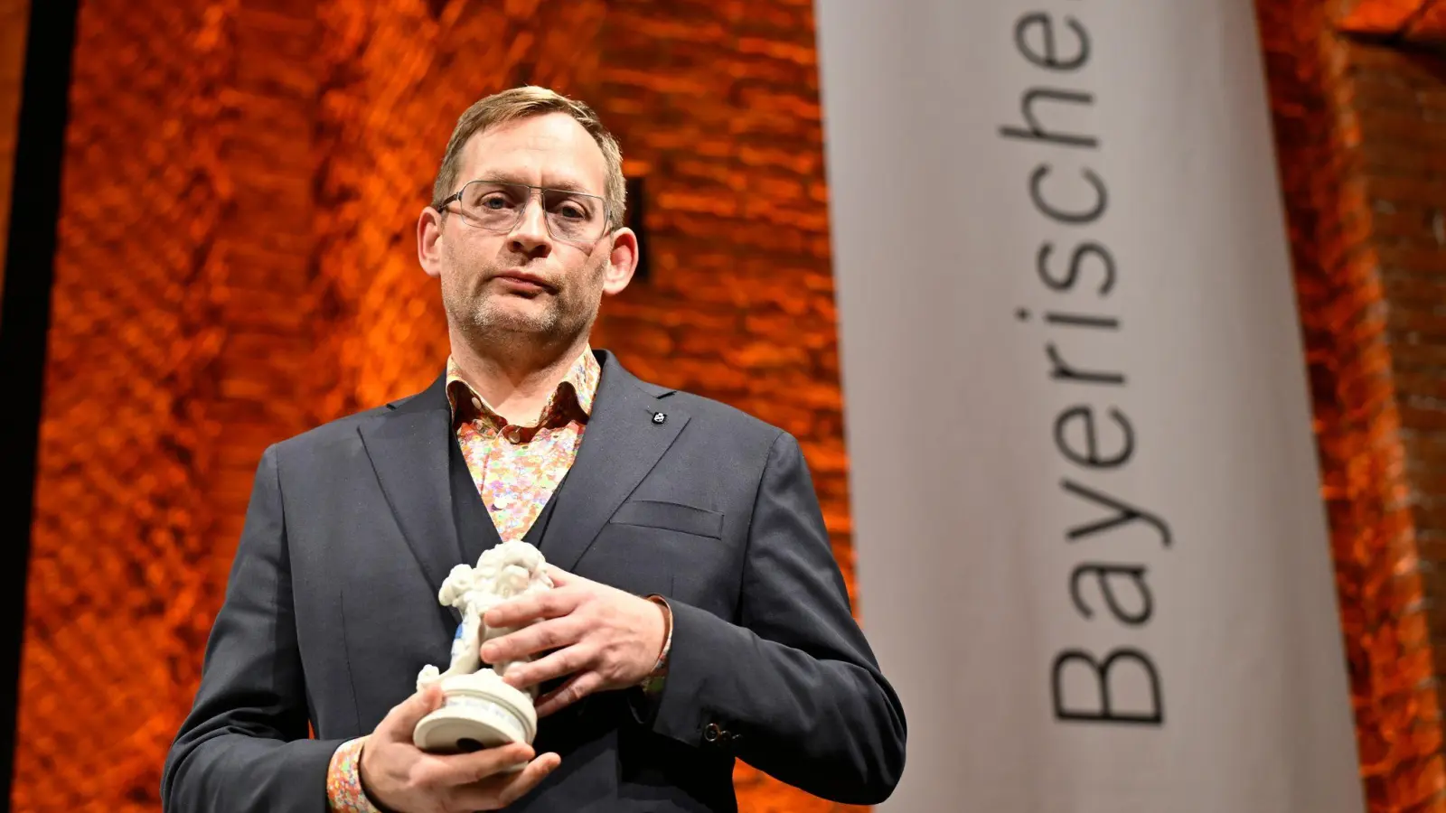 Bekam nicht den Deutschen, aber den Bayerischen Buchpreis: Autor Meyer.  (Foto: Uwe Lein/dpa)