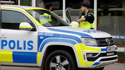 Mehrere Tausend Menschen in Schweden sind in Bandenkriminalität verwickelt. (Foto: Henrik Hansson/AP/dpa)