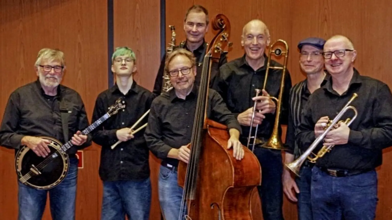 Band mit reicher Tradition: die SRS Jazzmen. (Foto: Werner Schieche)
