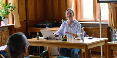 Seit 1996 Teilnehmerin beim TCM-Kongress: Birte Hinz. (Foto: Irmeli Pohl)