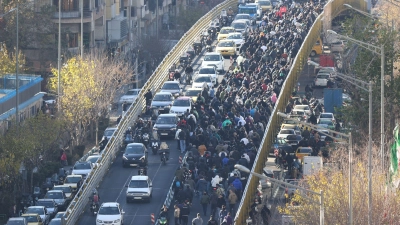 Bei den Protesten in Iran ist es zu ersten Verhaftungen gekommen. (Archivbild)  (Foto: -/Fars News Agency/AP/dpa)