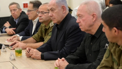 Für Israels Regierungschef Netanjahu ist der Schlagabtausch mit der Hisbollah nicht das Ende der Geschichte. (Archivbild)  (Foto: -/Israelisches Verteidigungsministerium via XinHua/dpa)