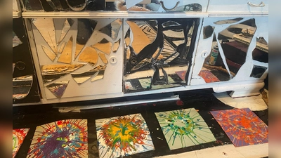 Bei Workshops mit Anmeldung können die Jugendlichen im KiJuZ kreativ werden. Offene Treffs werden derzeit nicht angeboten. (Foto: Gemeinde Sachsen)