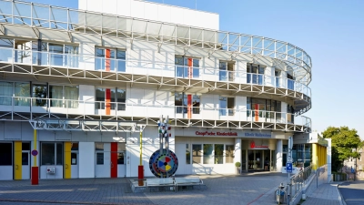 Die Klinik Hallerwiese – Cnopfsche Kinderklinik gehört zu den zentralen Häusern der Nürnberger Gesundheitsversorgung. (Foto: Christine Blei/Diakoneo)