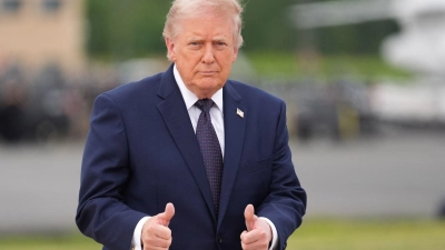 Wie nah ist eine erste Einigung im Iran-Krieg? Erst sagte Trump, ein Rahmenabkommen mit dem Iran sei weitgehend ausgehandelt - nun bremst er die Erwartungen wieder. (Archivbild) (Foto: Alex Brandon/AP/dpa)