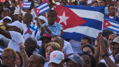 US-Präsident Donald Trump drohte Kuba zuletzt mit „Übernahme“. (Archivbild) (Foto: Ramon Espinosa/AP/dpa)
