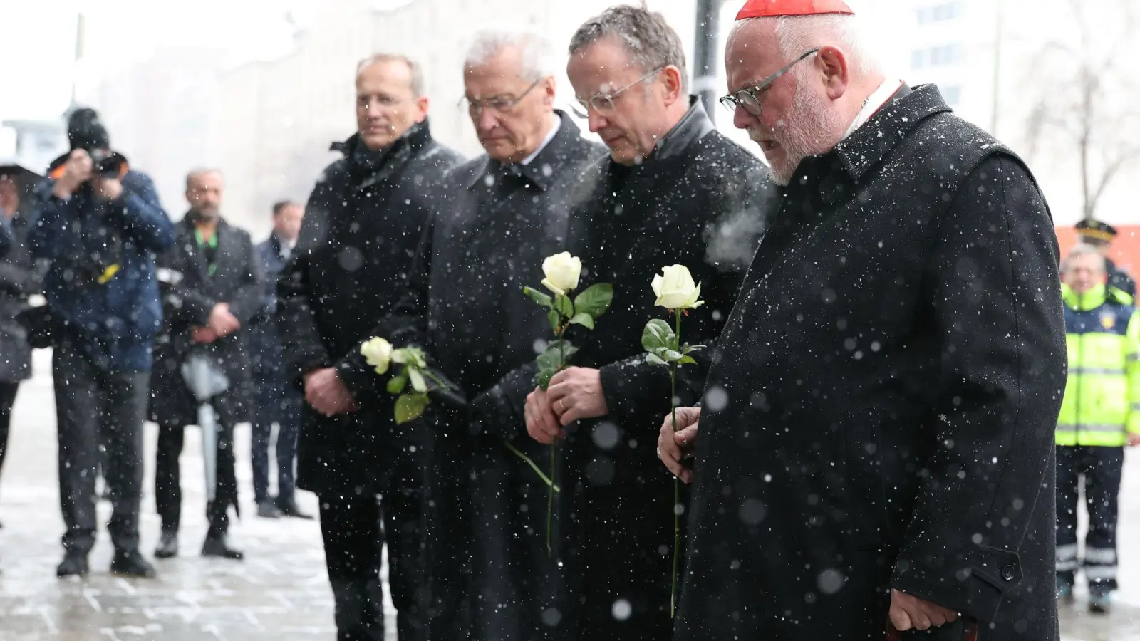 Der ökumenische Gottesdienst wird von Kardinal Reinhard Marx, Erzbischof von München und Freising, und dem evangelisch-lutherischen Landesbischof Christian Kopp geleitet werden.  (Foto: Daniel Löb/dpa)