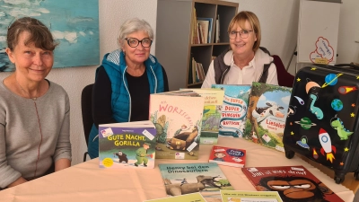 Machen sich für die Leseförderung stark (von links): Steffi Reinders-Schmidt, Uta Gampe und Gisela Heusinger-Herz. (Foto: Anna Franck )
