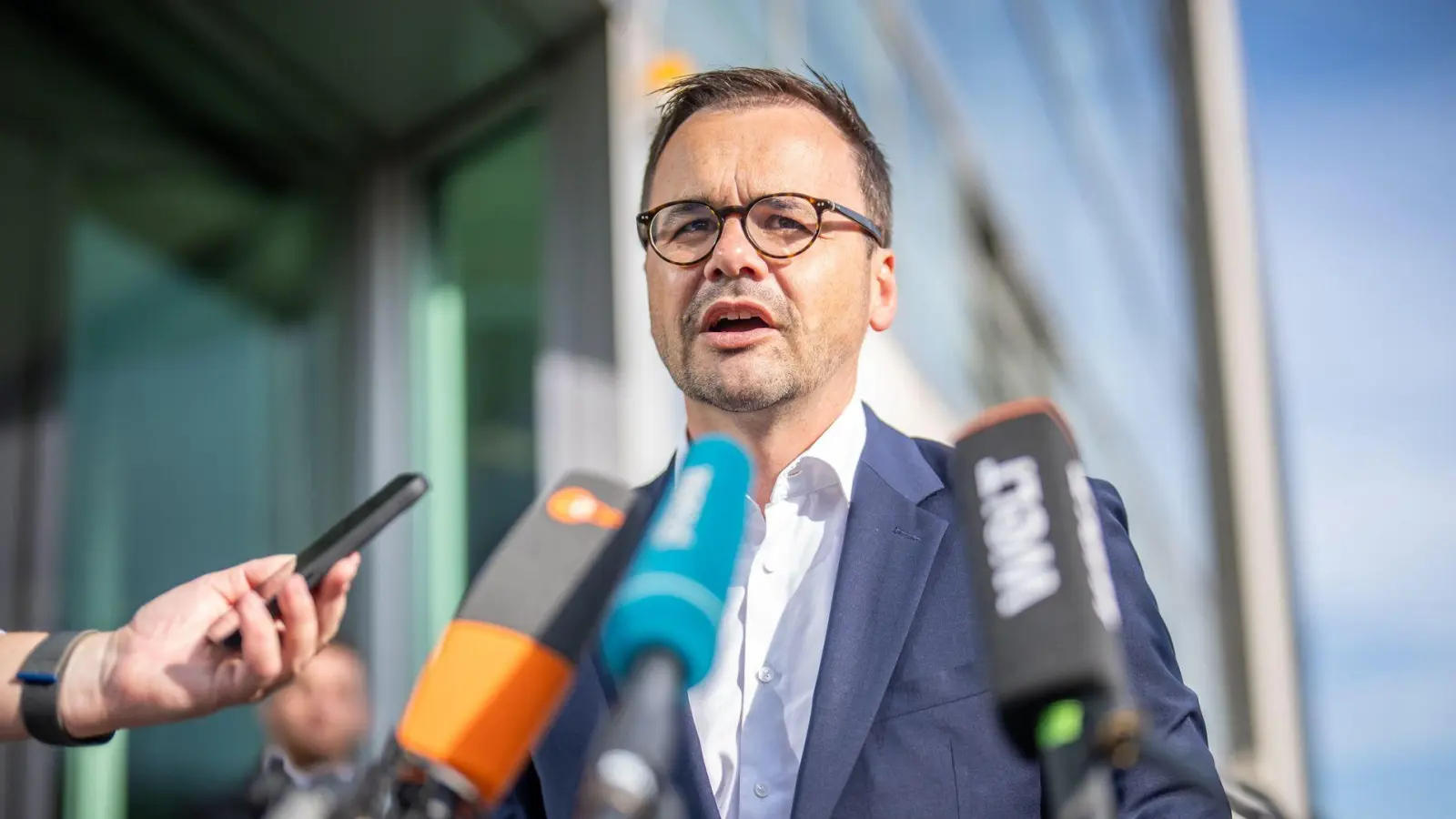 Lehnt Koalitionen mit Linken und AfD weiter ab: Brandenburgs CDU-Landeschef Jan Redmann. (Foto: Michael Kappeler/dpa)