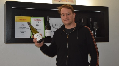 Christian Stahl, Betreiber des Winzerhofs Stahl in Auernhofen, darf nun auch einen Michelin-Stern führen. (Archivbild: Ute Niephaus)