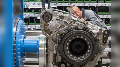 Der Panzergetriebehersteller Renk profitiert weiterhin von dem Rüstungsboom. (Archivbild) (Foto: Stefan Puchner/dpa)